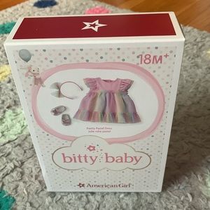 American girl Bitty Baby Pretty Pastel Dress
